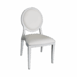 WHITE DIOR DINING CHAIR