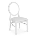 WHITE DIOR CLEAR BACK DINING