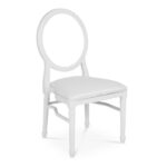 WHITE DIOR CLEAR BACK DINING