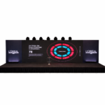 Corporate Presentation Stage with LED Screen