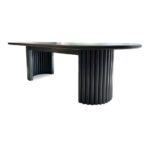 OVAL TOP - HALF MOON WOODEN BASES