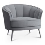 GREY SINGLE SOFA