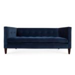 BLUE ARMS 3 SEATER SOFA