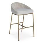 CURVE LINE BACK BAR CHAIR