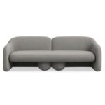 3 SEATER VELVET SOFA