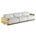 Classic wooden 3 SEATER
